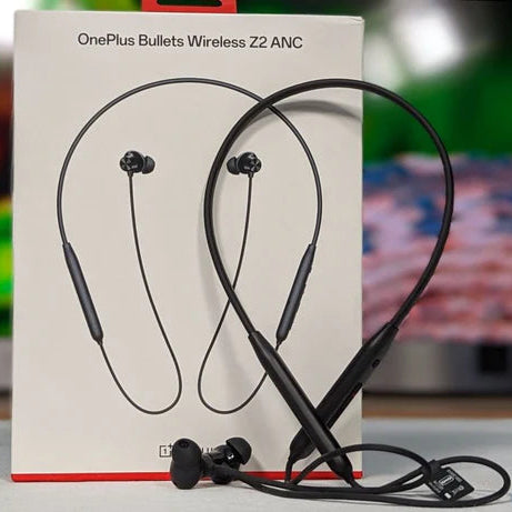OnePlus Bullets Z2 Bluetooth Wireless in Ear Earphones with Mic, Bombastic Bass, 10 Mins Charge - 20 Hrs Music, 30 Hrs Battery Life